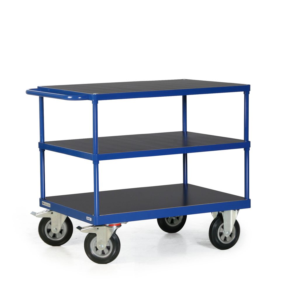Tischwagen TAUROFLEX® mit 3 Ladeflächen - Traglast 500 bzw. 600 kg