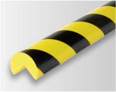Flexibler Warn- und Prallschutz - Eckschutz Typ A+ G/S, Länge 1.000 mm