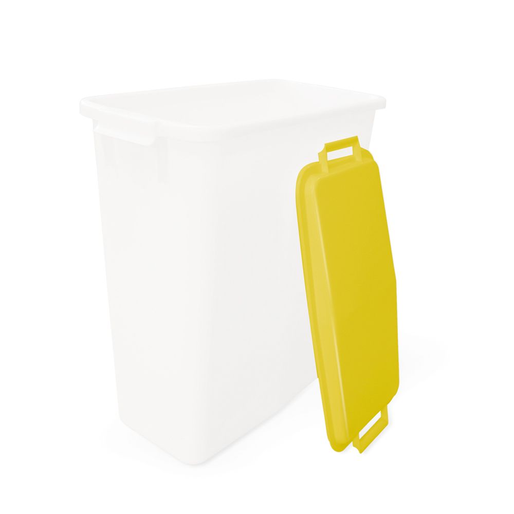 Deckel für Mehrzweckbehälter - 60 Liter  gelb