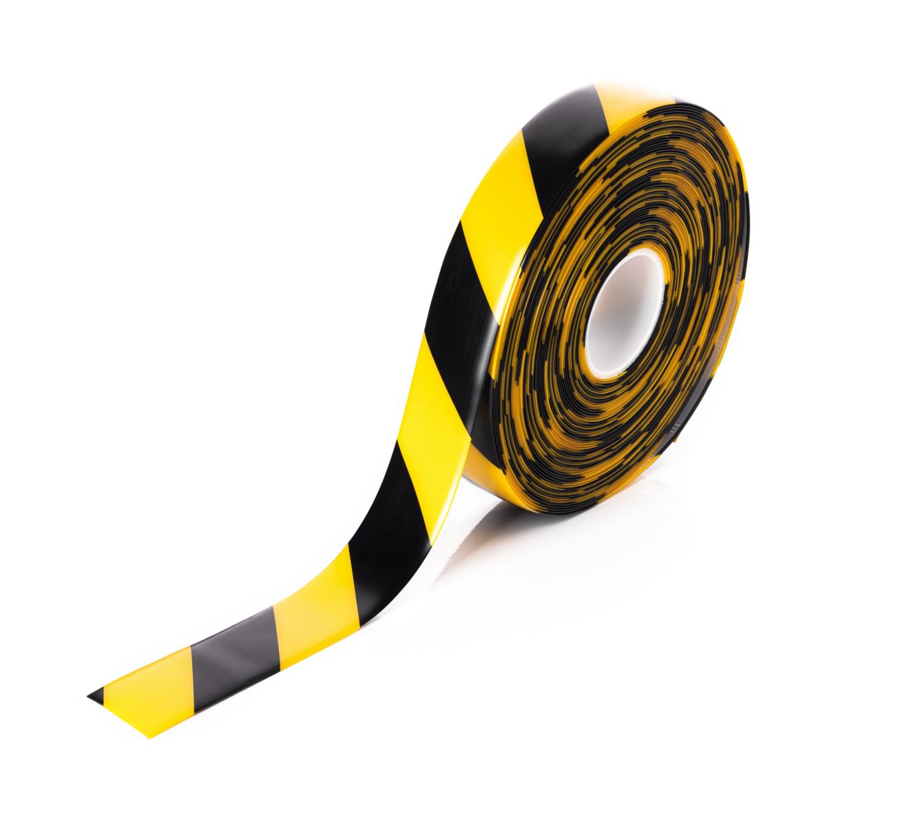 Bodenmarkierungsband Traffic Tape® Strong - 30 m Rollenlänge, Breite 50 mm, gelb/schwarz