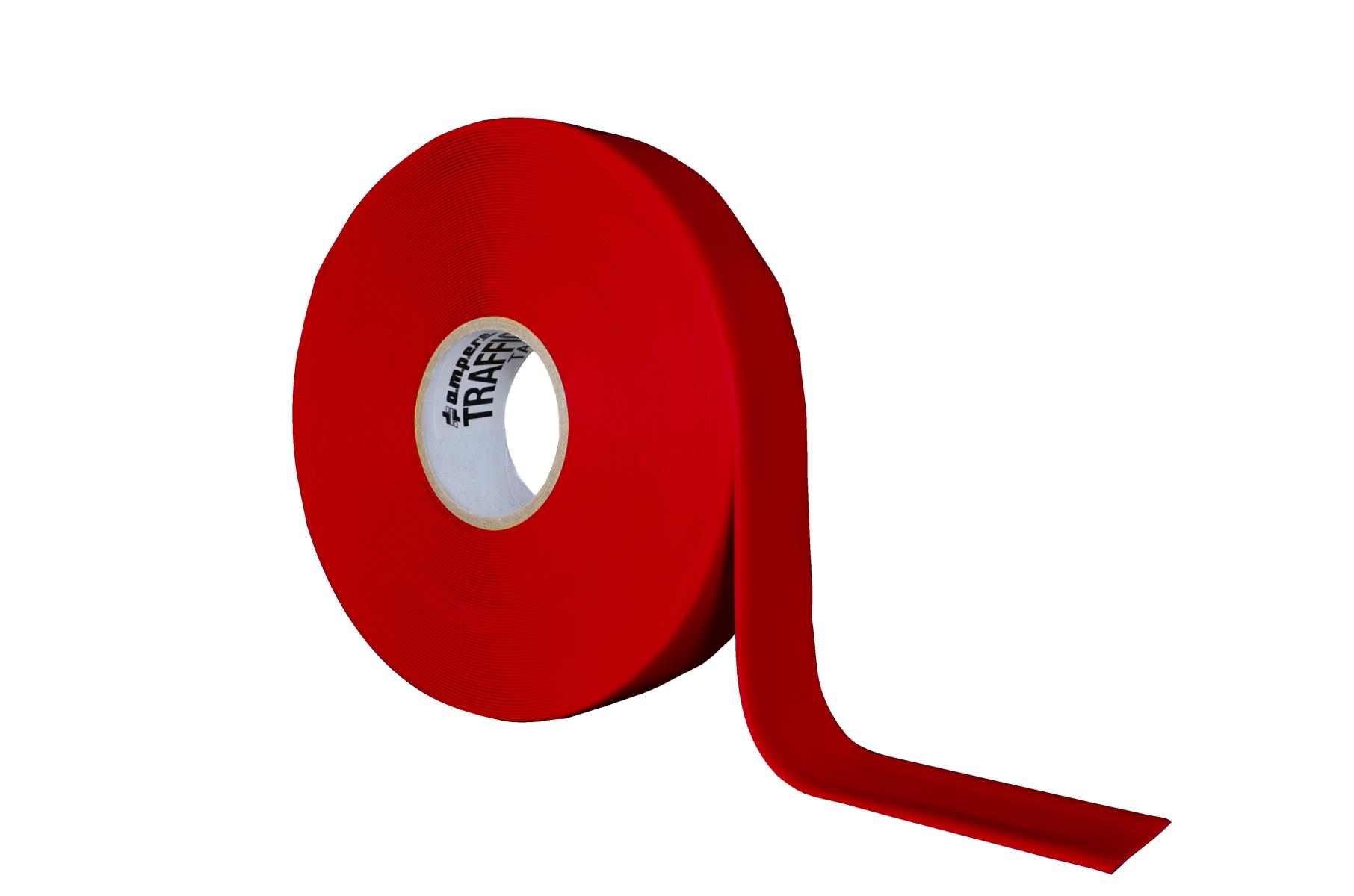 Bodenmarkierungsband Traffic Tape® Strong - 30 m Rollenlänge, Breite 50 mm, rot