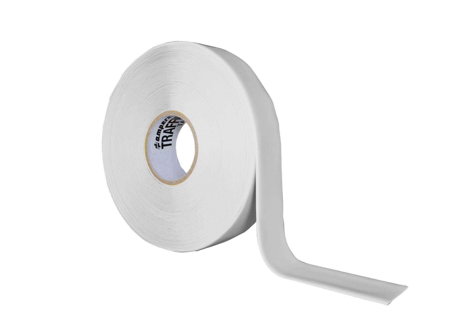 Bodenmarkierungsband Traffic Tape® Strong - 30 m Rollenlänge, Breite 50 mm, weiß