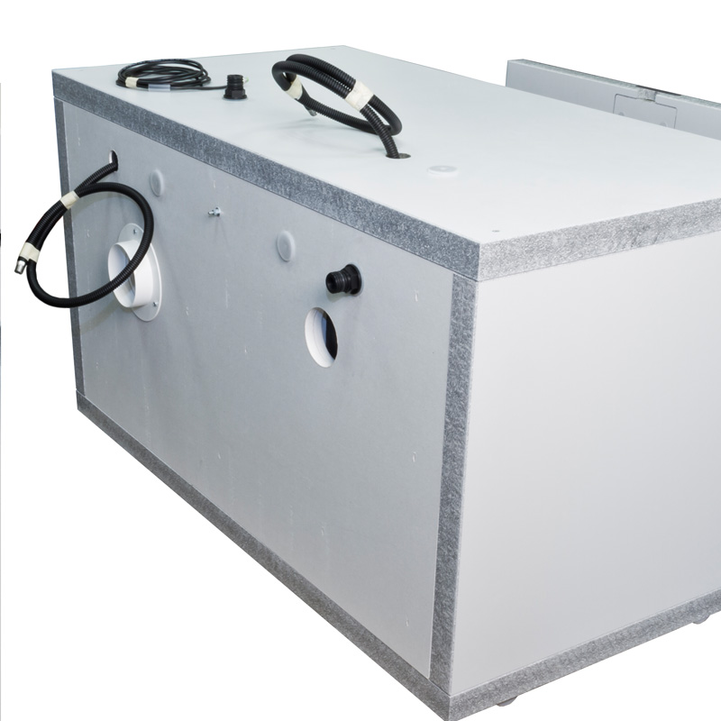 Untertisch-Sicherheitsschrank FWF90 mit Schublade (Tragkraft 60 kg)
